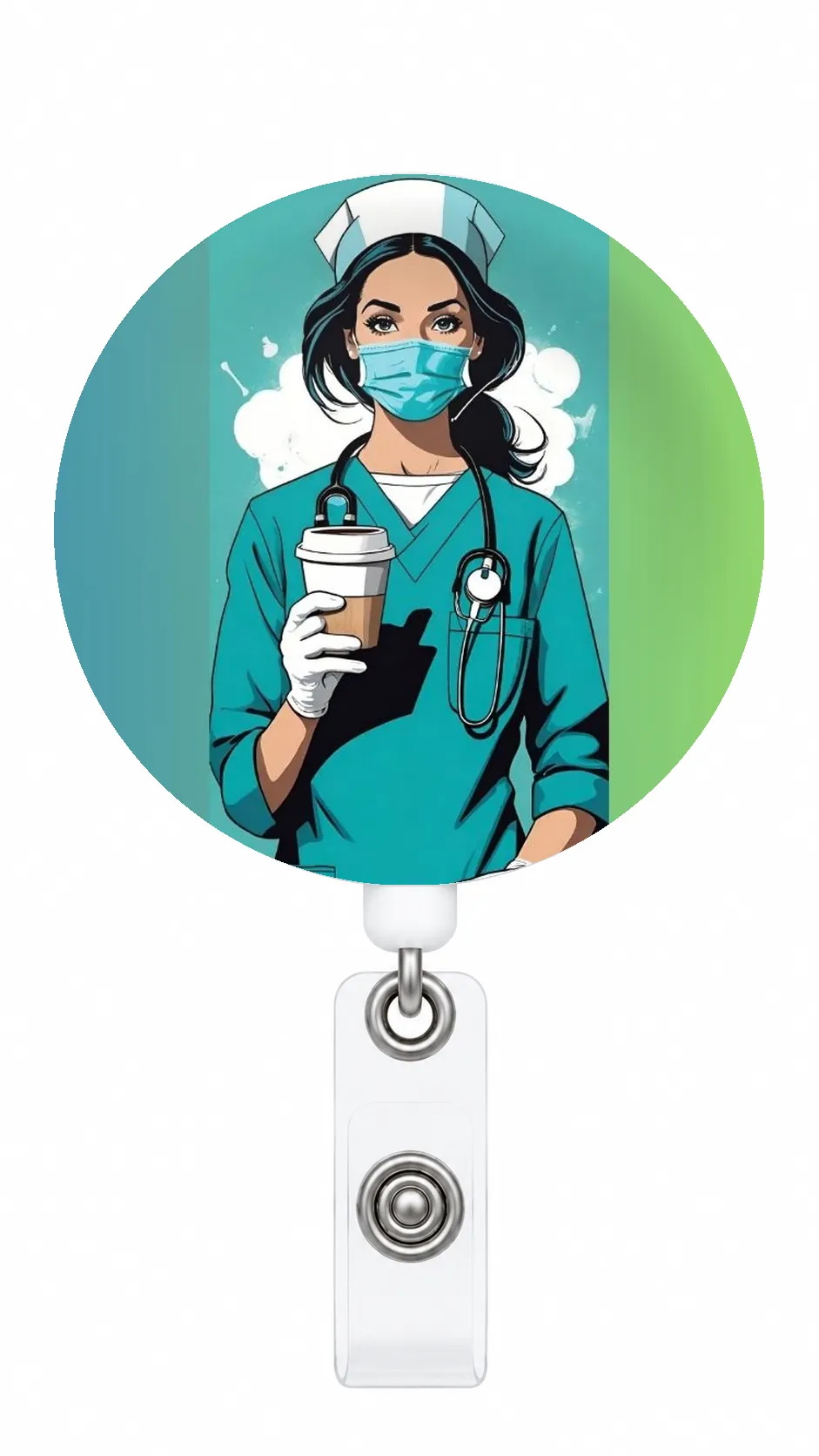Desenli Yaka Kartı Yoyosu #011 – Likralı Doktor Hemşire Yoyosu