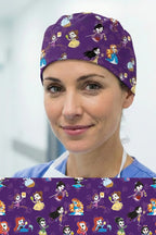 Cadılar Desenli Unisex Cerrahi Bone Hemşire ve Doktor Bone