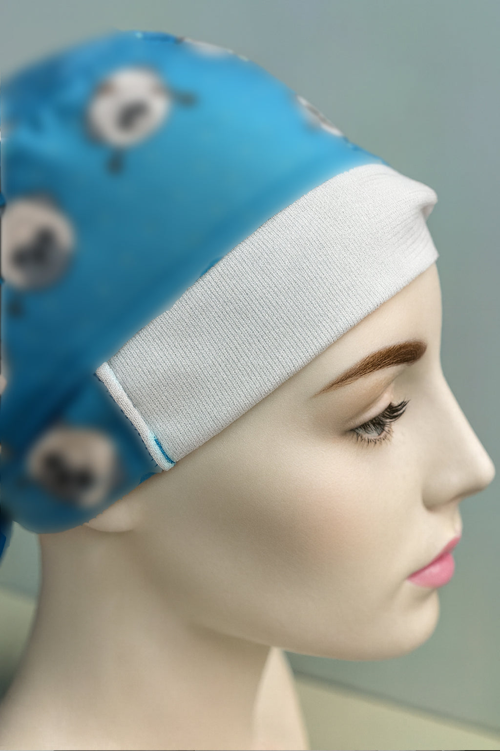 Ice Cream Desenli Cerrahi Bone Unisex – Likralı Doktor Hemşire Bonesi