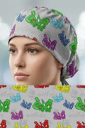 Anesthesia Desenli Cerrahi Bone Unisex – Likralı Doktor Hemşire Bonesi